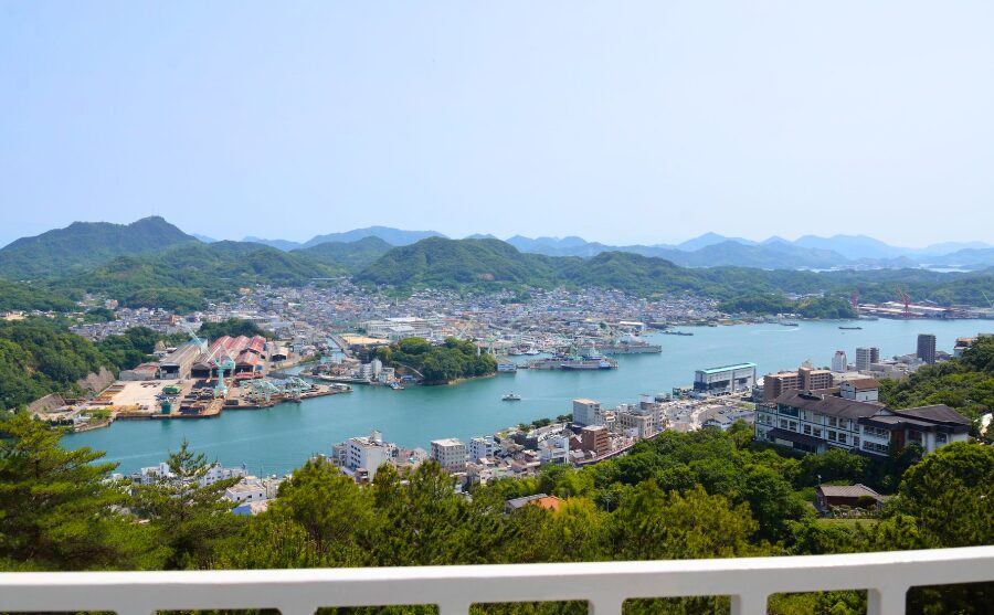 千光寺山展望台(PEAK)から見える尾道の景色