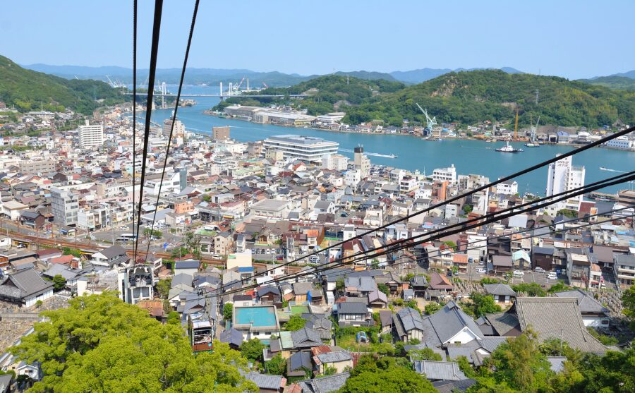 尾道観光で利用できる千光寺山ロープウェイ