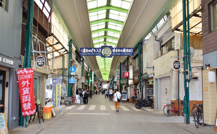 尾道本通り商店街 街歩き風景